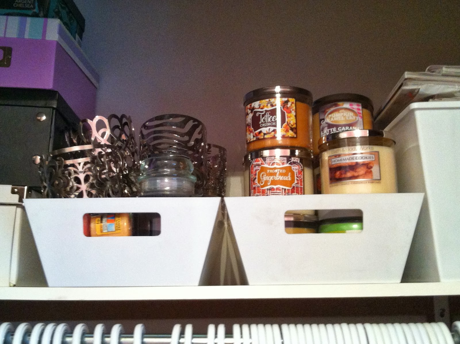Lifestyle Blog Candle Collection & Storage