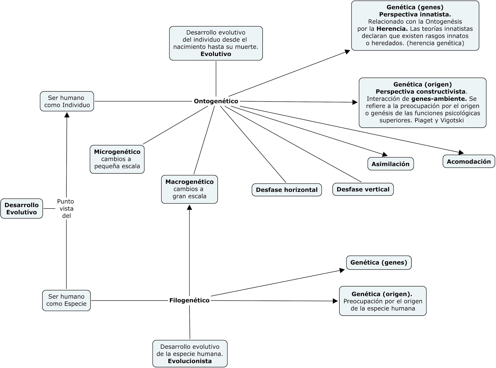 Psicología del Desarrollo: Conceptos básicos y su relación en función de su  significado.