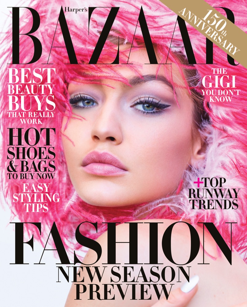 Daily delight: Gigi Hadid for Harper's Bazaar US