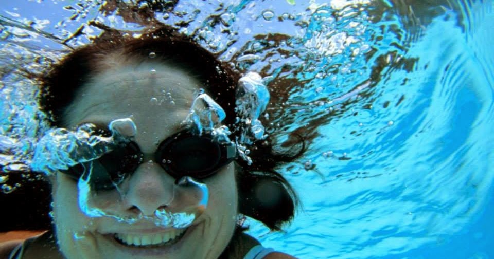 Swimming: Swimming selfies at Bexley pool