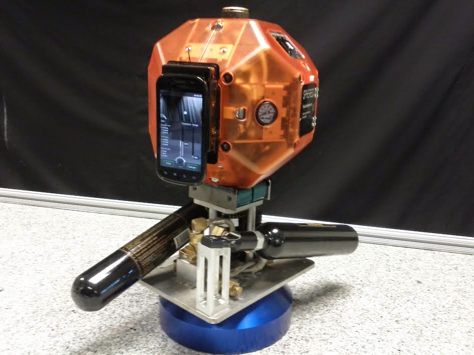 PROTOTYPE ROBOT WITH SMARTPHONE TO TEST3-D MAPPING, NAVIGATION