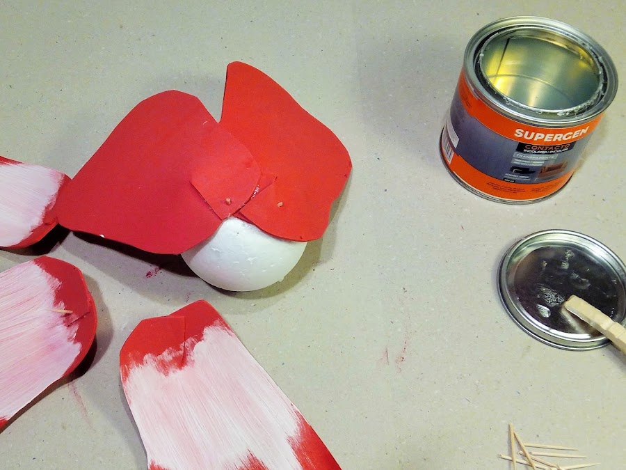 como hacer una flor en foami