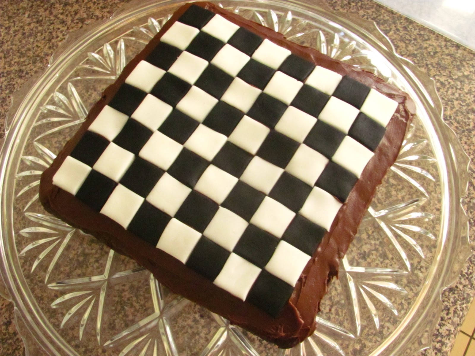 Twentyfirst Century Lady Chess Themed Cake