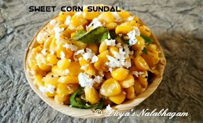 Sweet Corn Sundal