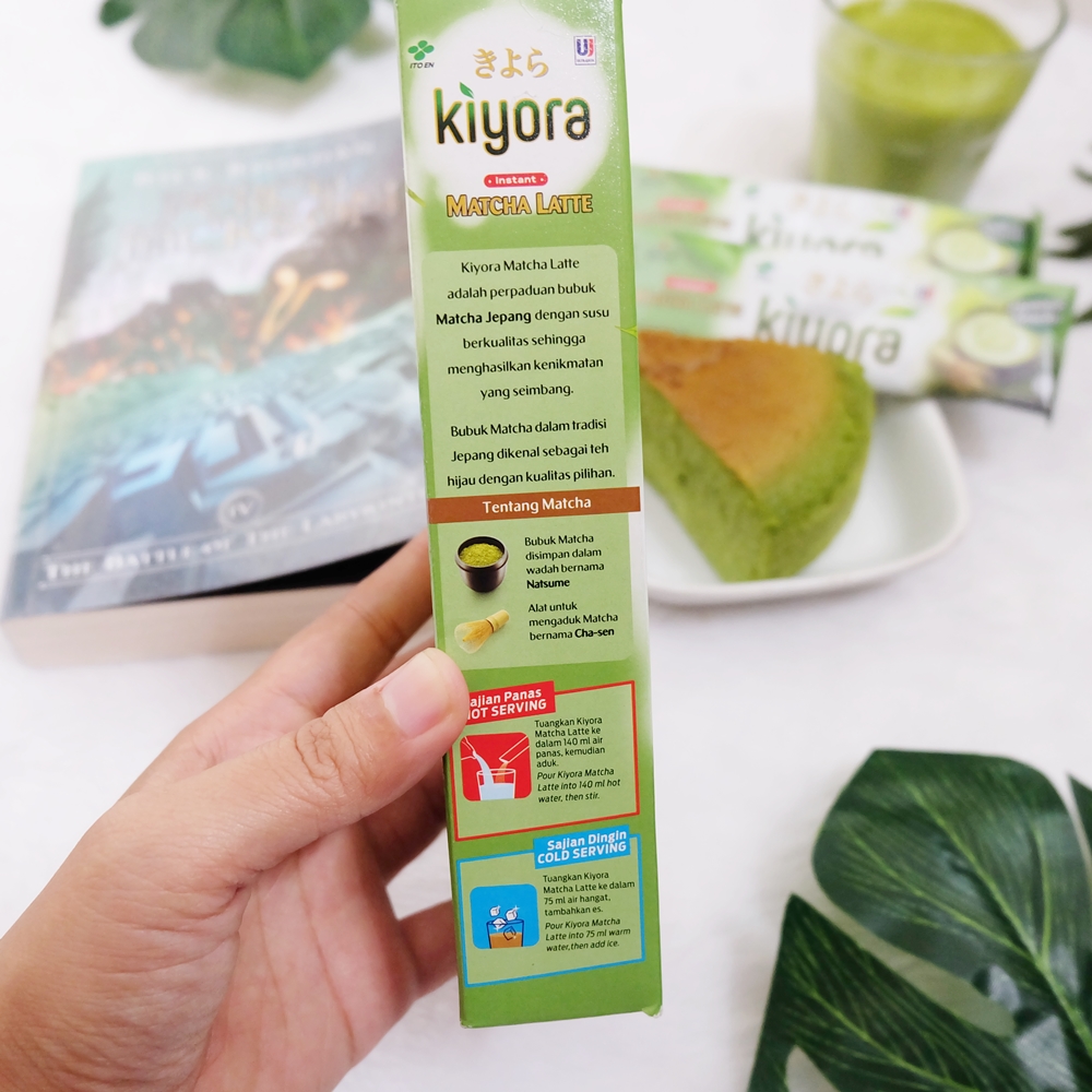 Review Kiyora Matcha Latte Sachet Minuman Green Tea Latte Wulan Kenanga