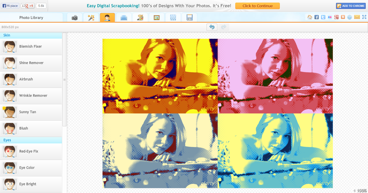 IPiccy Editor Di Fotoritocco Online Per Modificare Applicare Effetti 