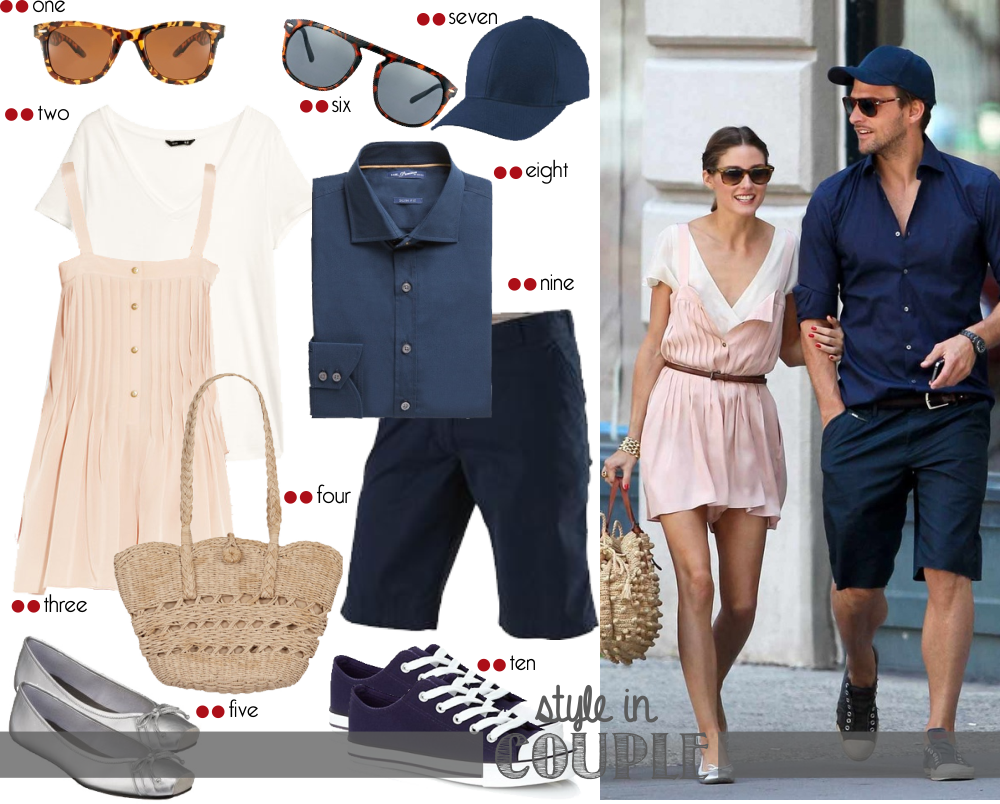 Get the look - Olivia Palermo: Olivia and Johannes with a monochrome style