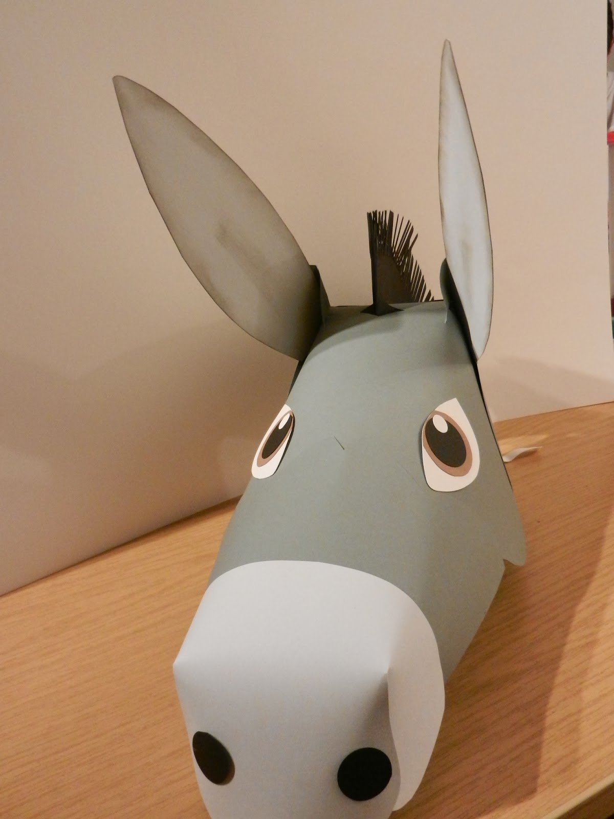 Tiermasken Zum Ausdrucken Esel