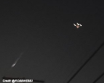 Mysterious Flash of Light Caught on Camera Over San Diego Prompts Social Media Frenzy 11-20-18