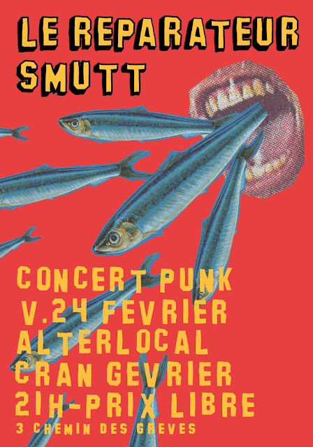 Le Reparateur, Smutt, Concert Punk, Annecy
