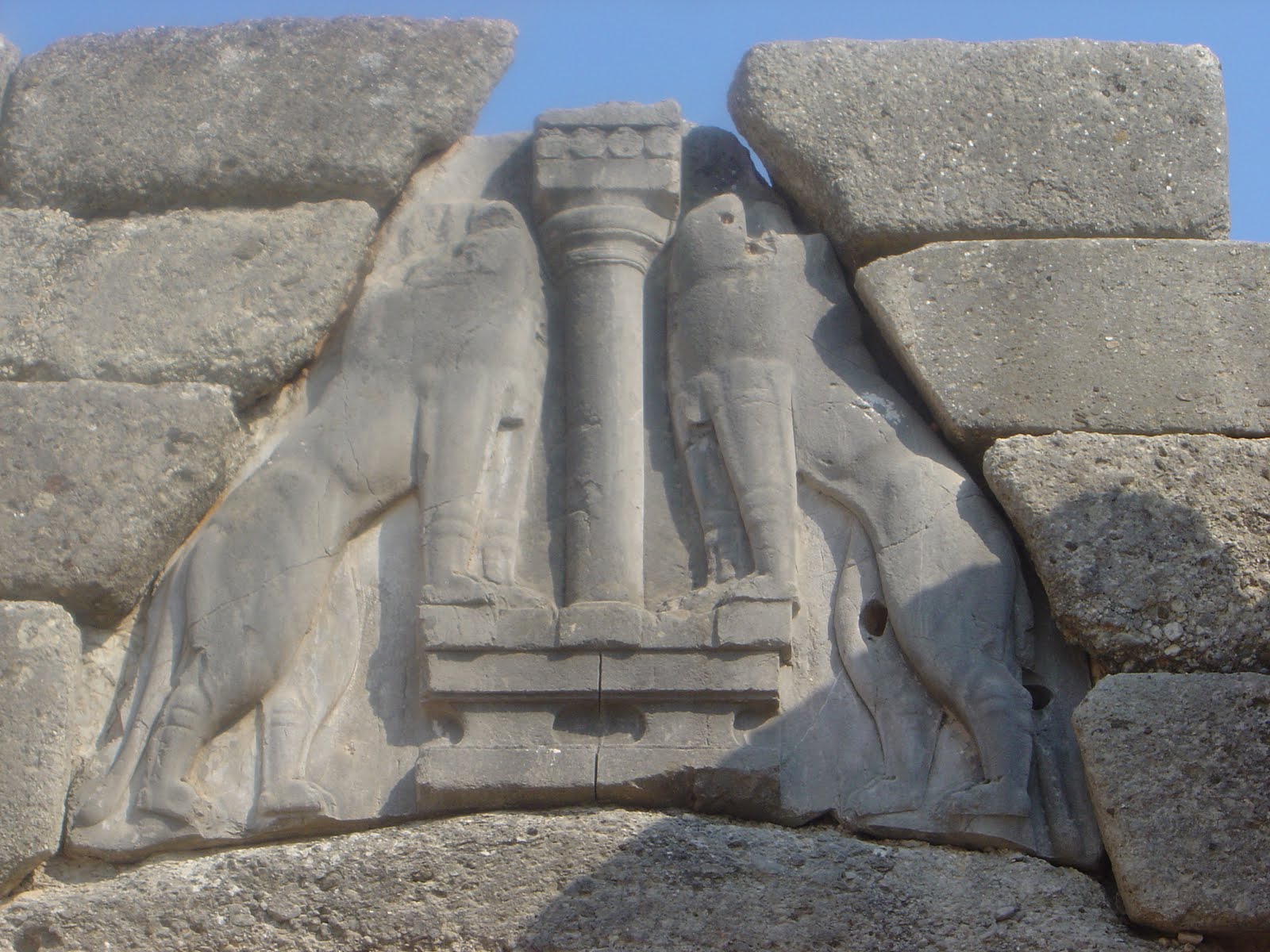 Porta dei leoni, Micene