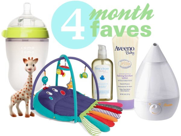 baby must have products for four month old