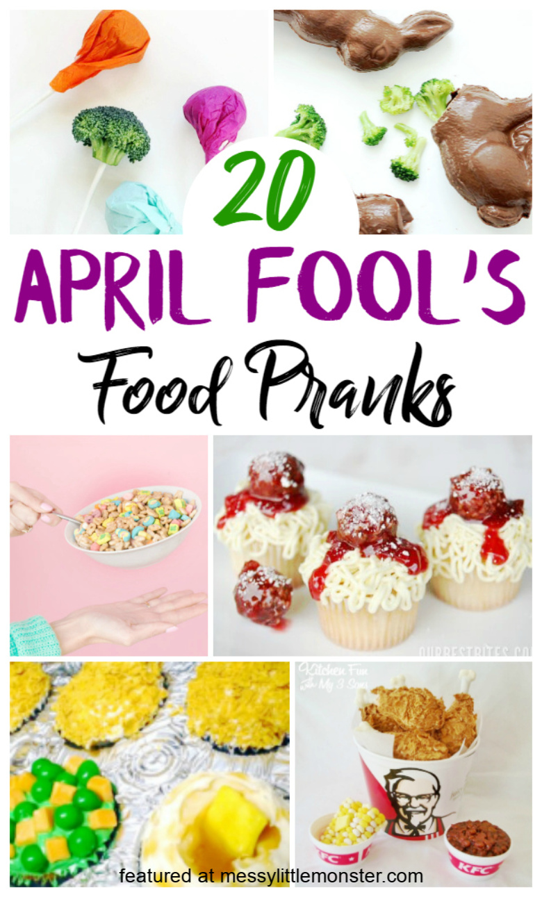 The Funniest April Fools Food Pranks for Kids - Messy Little Monster