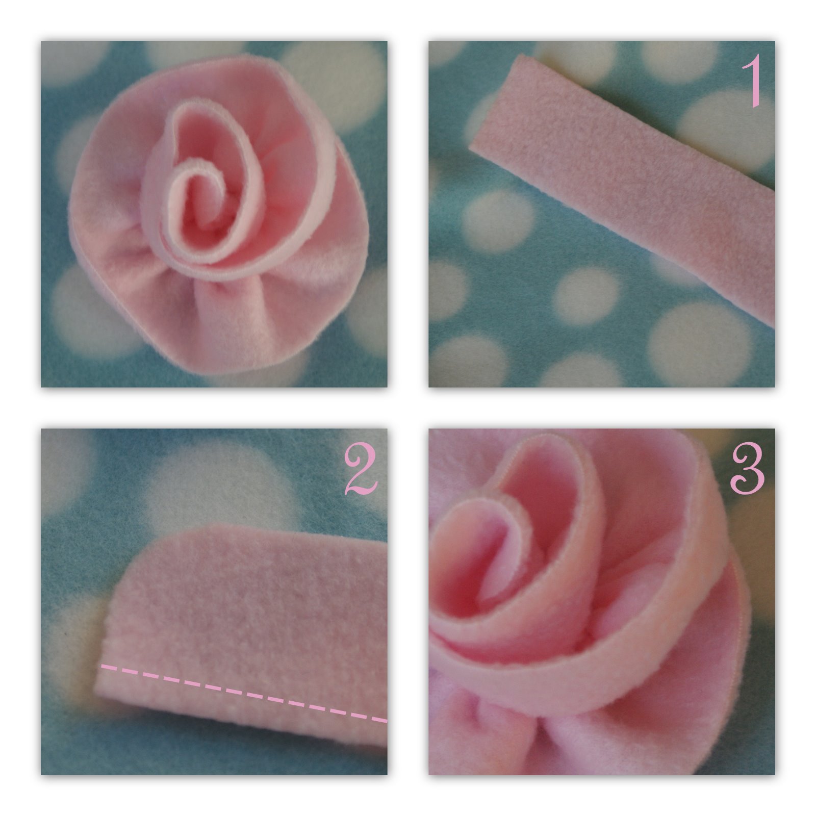 A Little Loveliness Fleece Scarf Tutorial