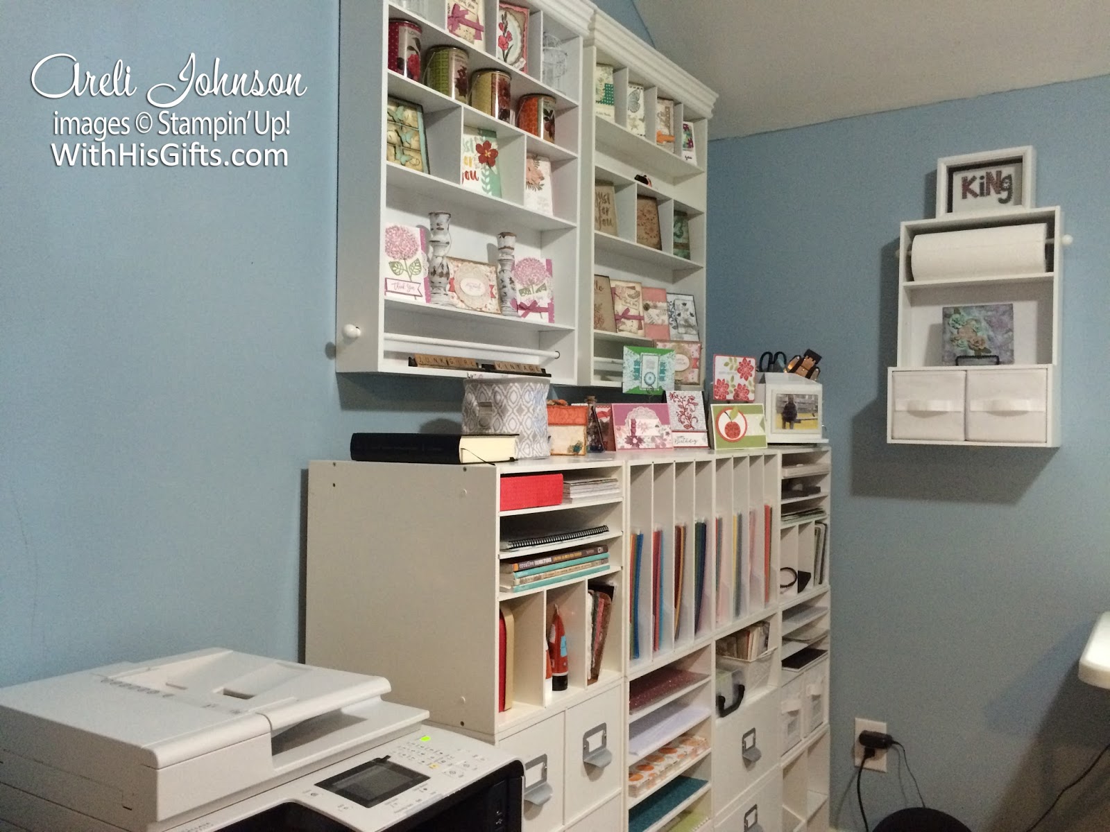 With His Gifts Small and BudgetFriendly Craft Room