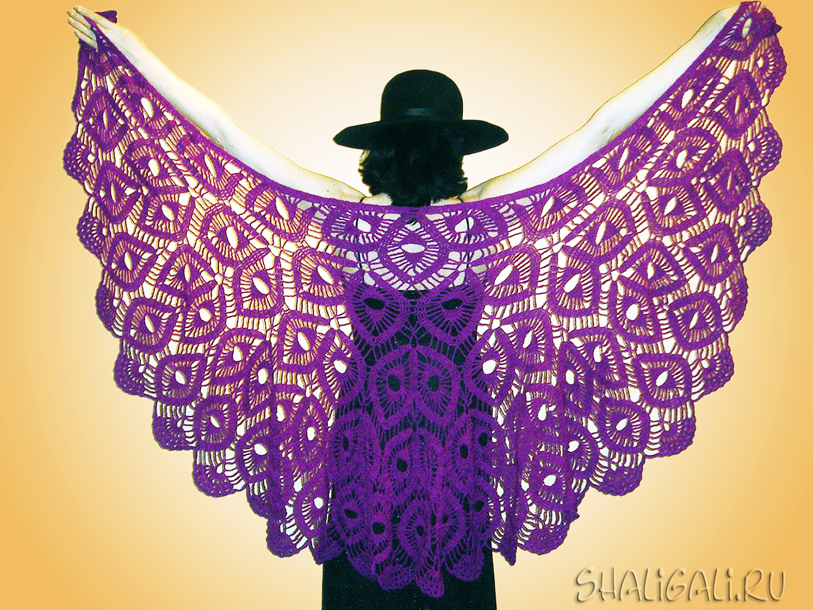 Crochet Patterns Store crochet shawl 2347