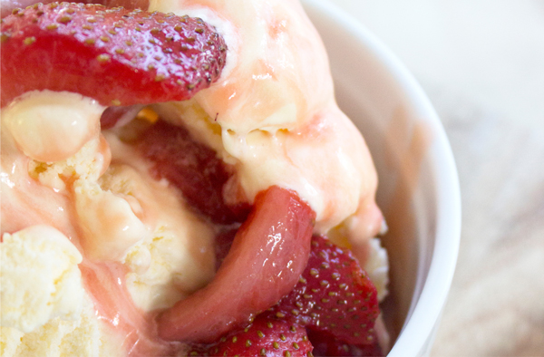 Hot Strawberry Ice-Cream Sauce - Flavor Ideas by Eliza Ellis