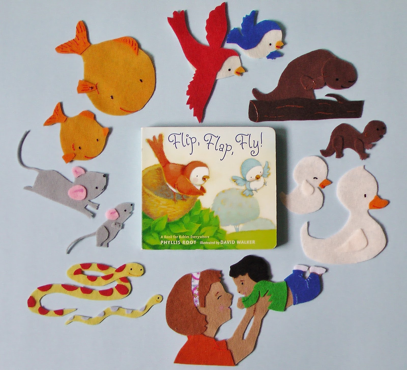 Flannel Board Fun Flip Flap Fly