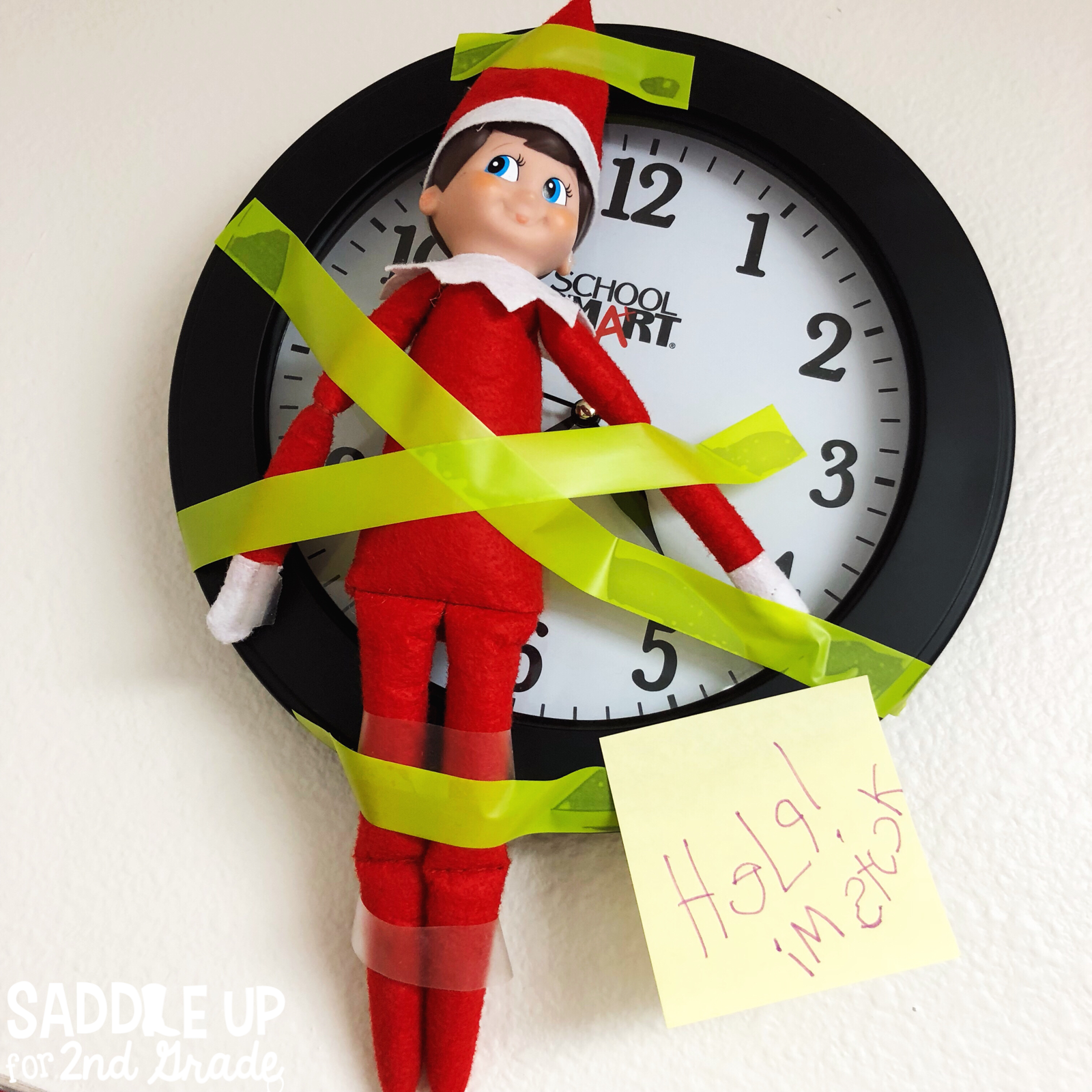 15 Elf in the Classroom Ideas - Saddle Up for 2nd Grade