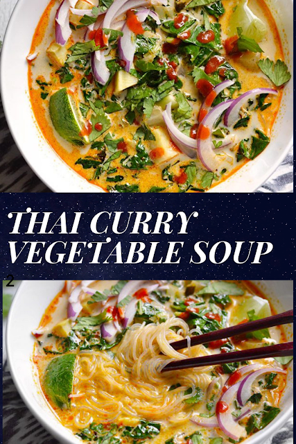 Healthy Thai Curry Vegetable Soup