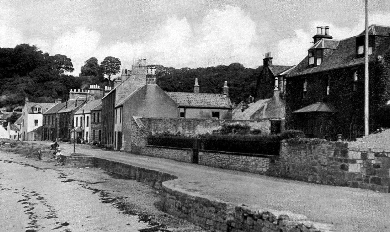 Tour Scotland Old Photographs Limekilns Scotland