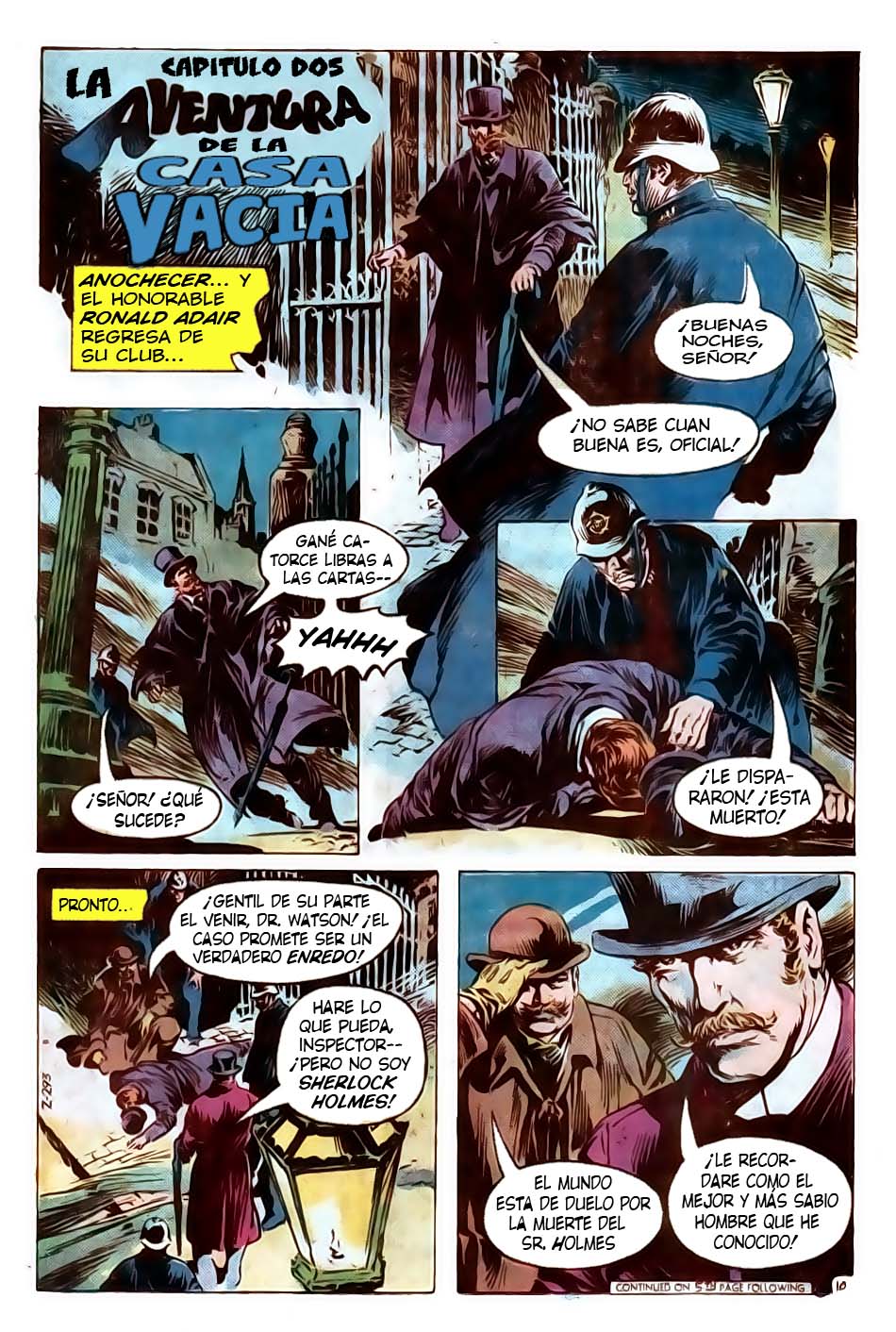 Traduction Sauf Erreur De Ma Part Sherlock comics CHOP: Le problème final : une traduction en français
