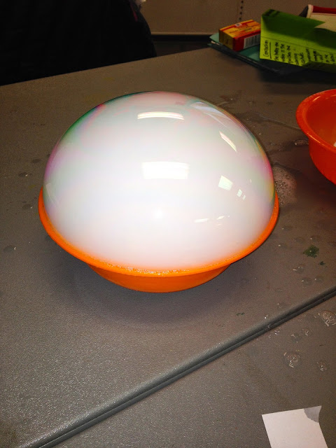 Fog Bubble with Dry Ice