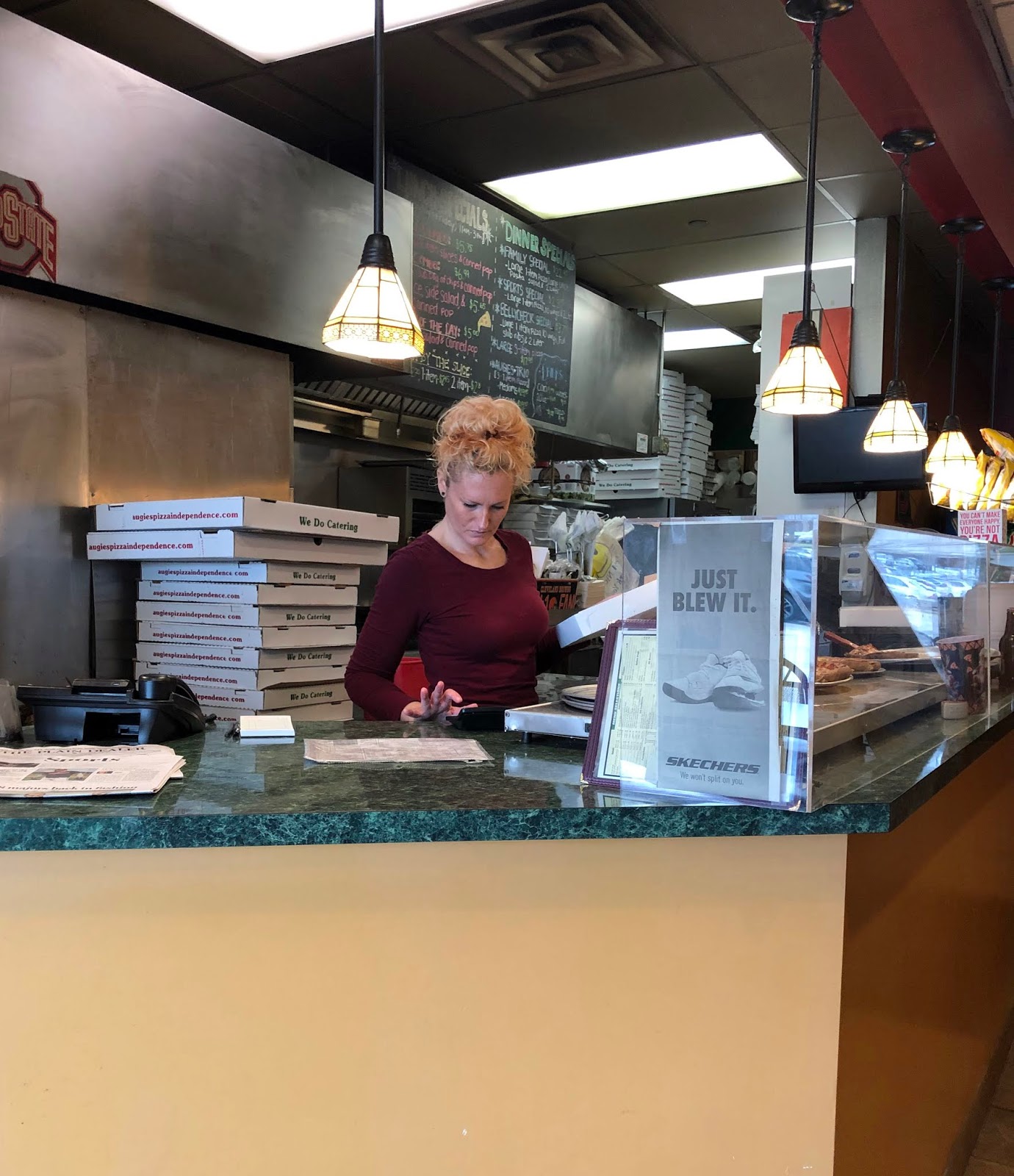 Bite Buff Augie's Pizza