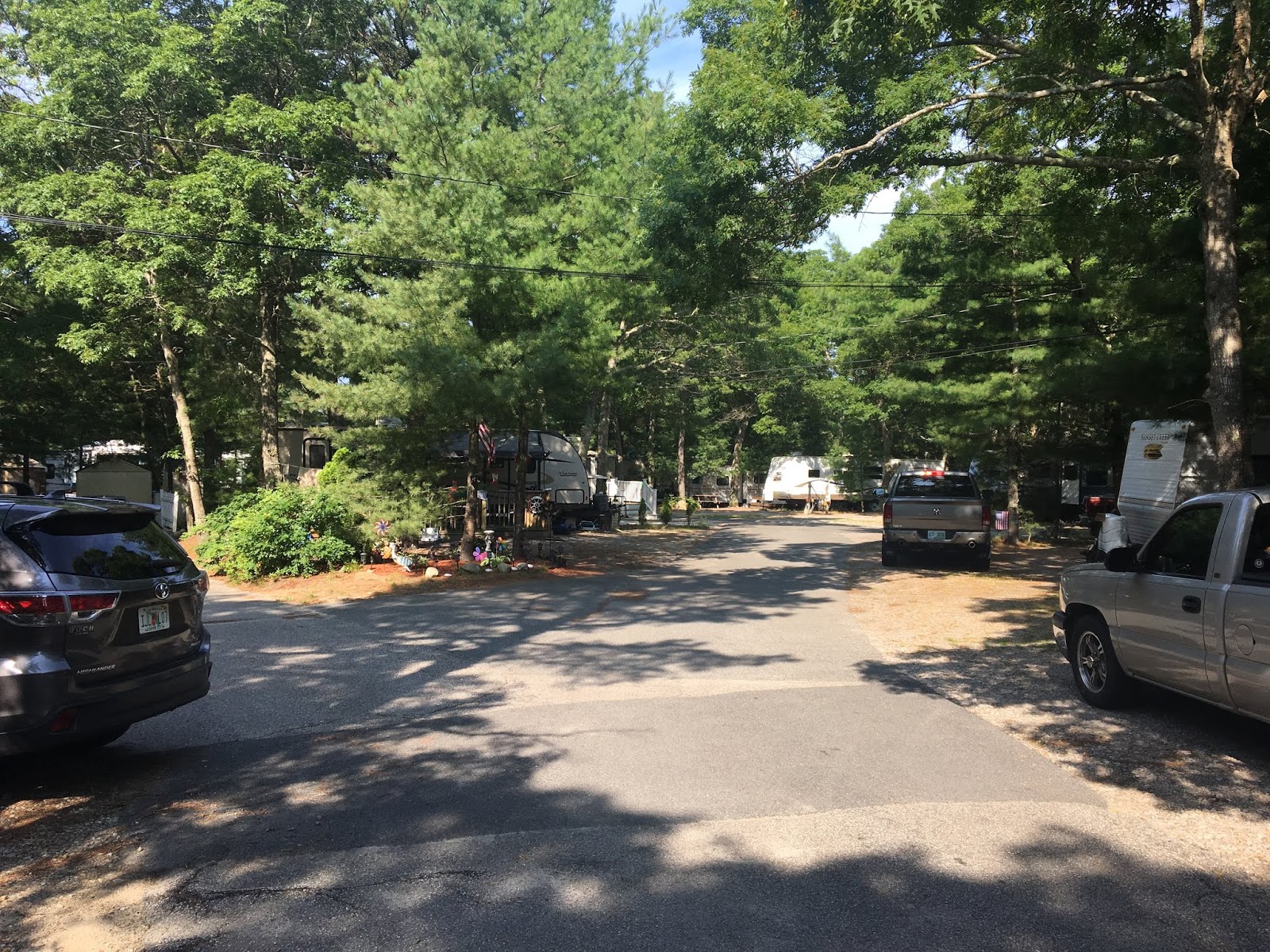 The Gilliam's Island Bay View Campground, Bourne, MA