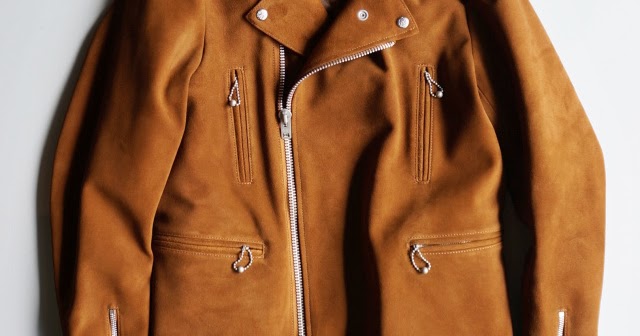COOTIE/クーティー 新作のご案内: 3rd St Suede Leather Jacket TRUMPS