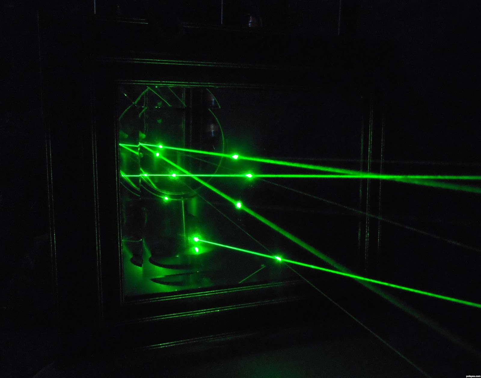 ToughSF Lasers, Mirrors and Star Pyramids