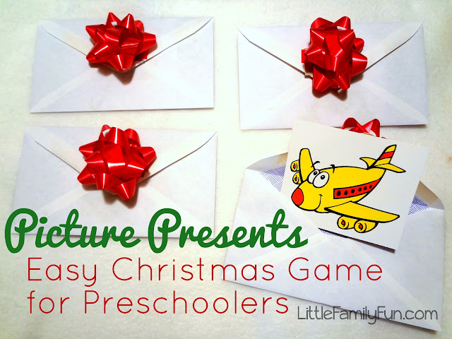 Little Family Fun: Picture Presents Christmas Game