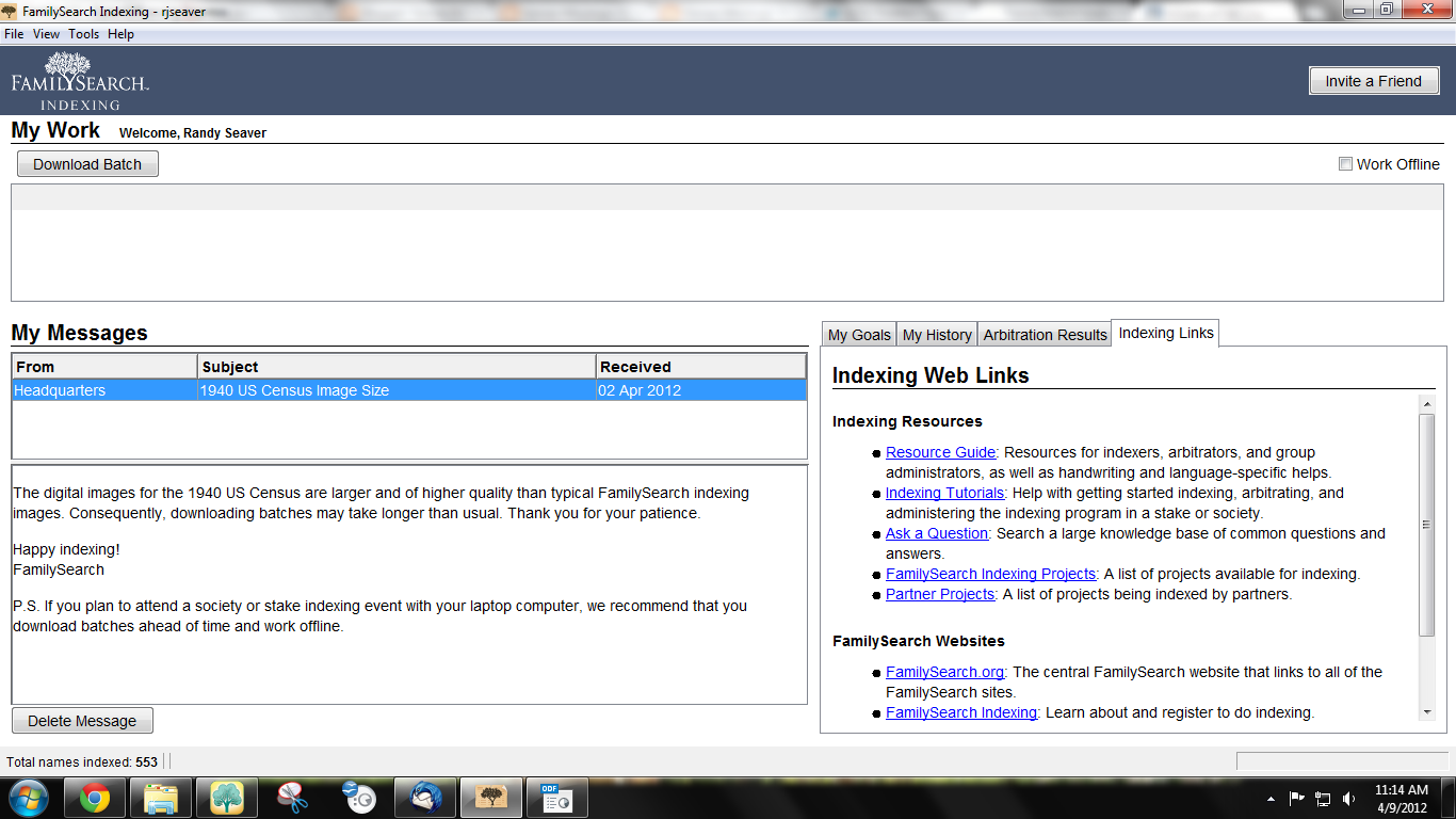 Help index. Familysearch viewer. link indexing tool.