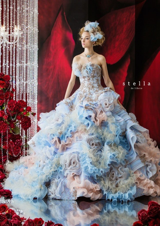 Stella De Libero Wedding Dresses 2014 Collection Part 1 - Glowlicious ...