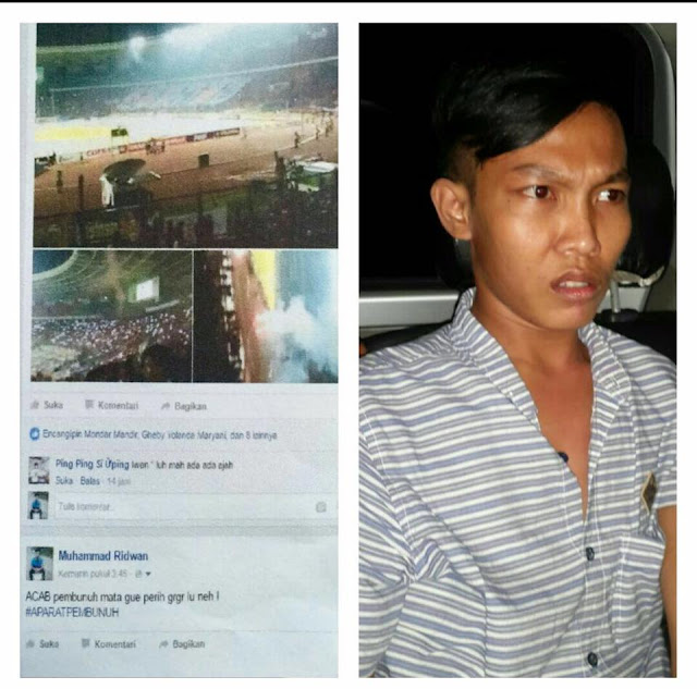 Kombes Krisna Murti Merilis Foto Supporter Persija Yang Menjadi Otak Kericuhan Di Stadion GBK Kombes Krisna Murti Merilis Foto Supporter Persija Yang Menjadi Otak Kericuhan Di Stadion GBK