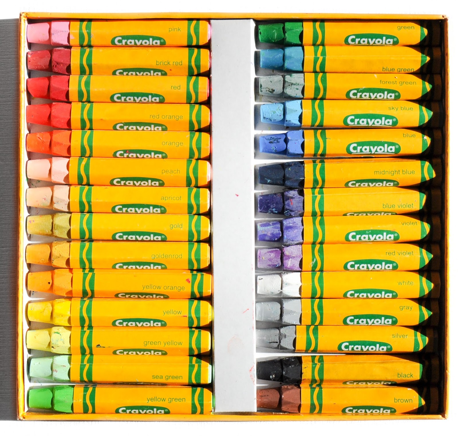 28 Count Crayola Oil Pastels What's Inside the Box Jenny's Crayon