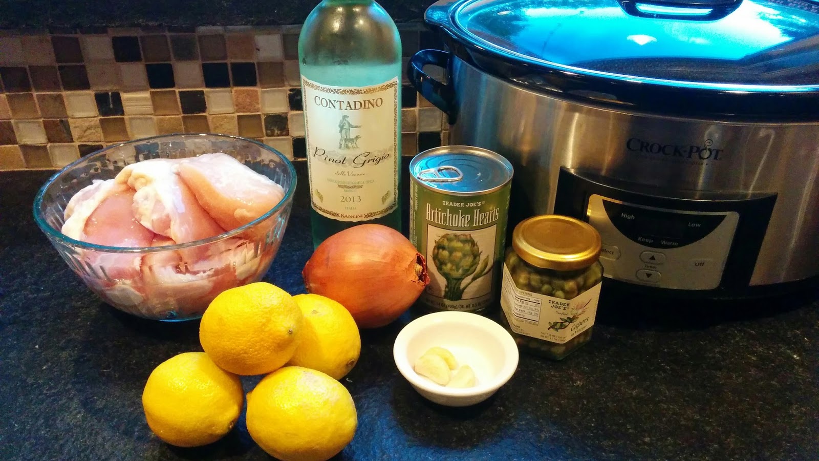 Got It Cook It Lazy Girl Crockpot Lemon Artichoke Chicken