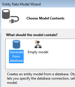 Generate from database