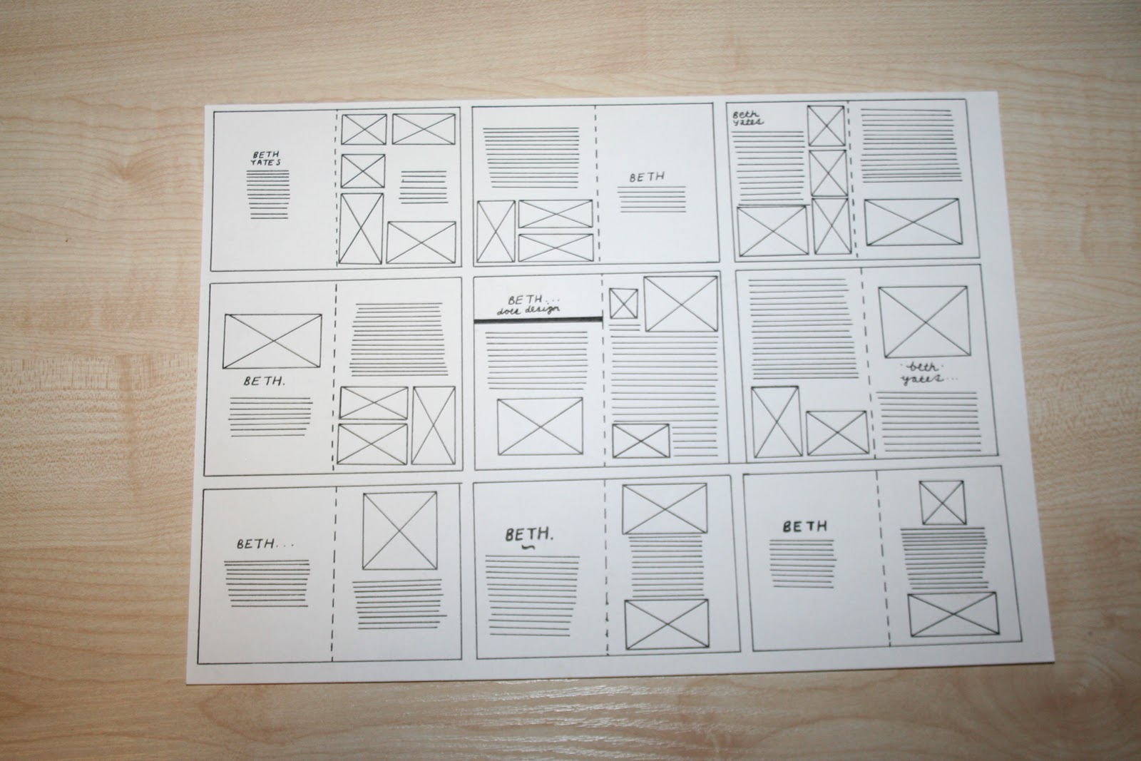 Sophie Wilson//Design Practice: InDesign Workshop Brief: Thumbnails.