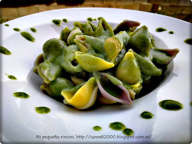 Conchiglioni al pesto