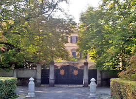 Silvio Berlusconi's palatial home at Arcore, the Villa San Martino, which he bought in 1974