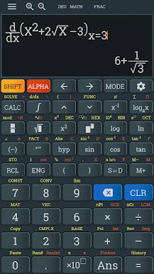 تحميل أخر إصدار تطبيق الآلة الحاسبة المتقدمة Calculatrice avancée برابط مباشر 