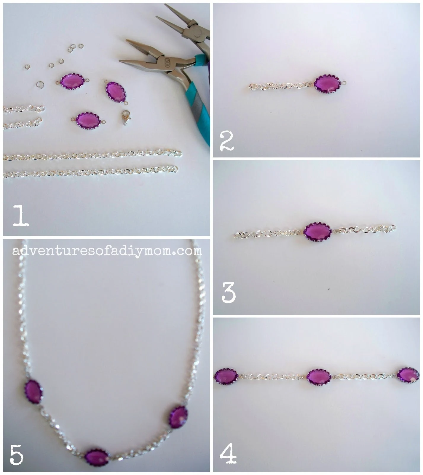 How to Make a Violet Necklace