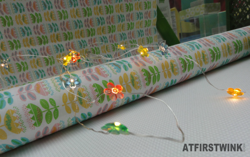 HEMA LED crystal colorful flowers light string