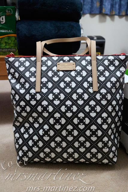 Kate Spade Pammy Sweet Spade in Black/Cream Tote Bag - MrsMartinez's Raves and Rants | A Women's 