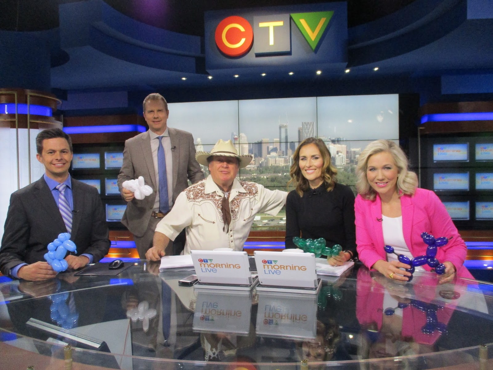 Comedy Cowboy Calgary's CTV Morning Live, my third time