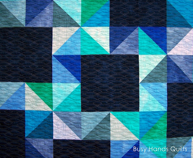 Busy Hands Quilts: Falling Stars in Boundless Blenders | Finished or ...