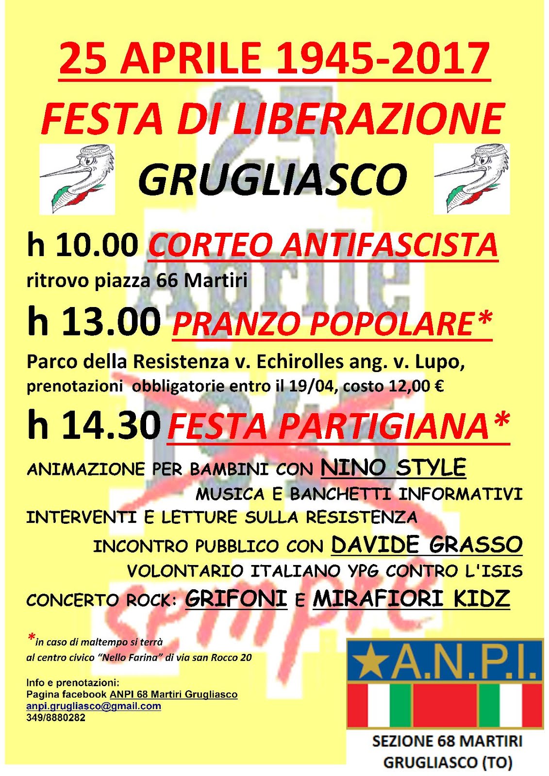 25 Aprile 2017 a Grugliasco