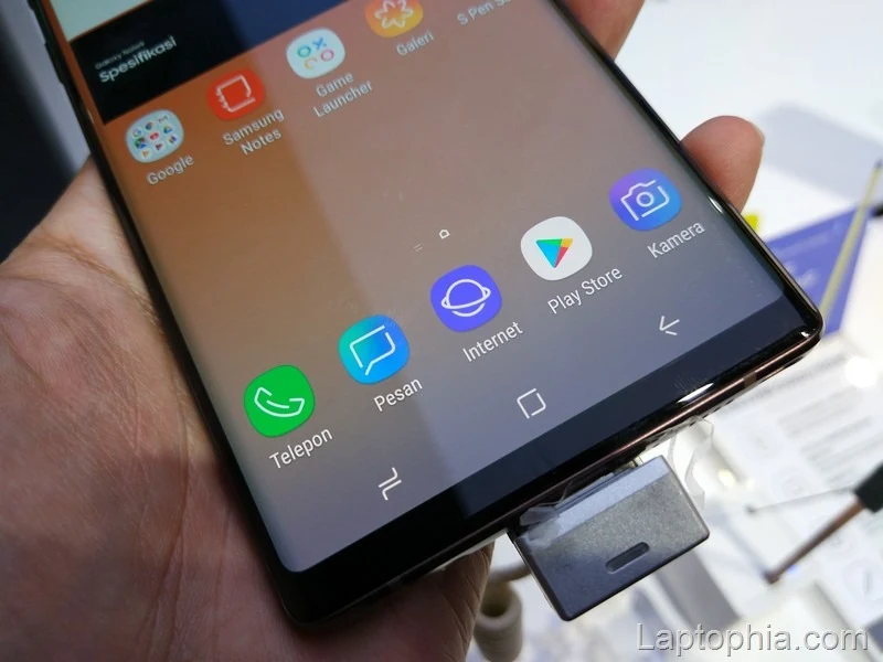 Desain Samsung Galaxy Note 9