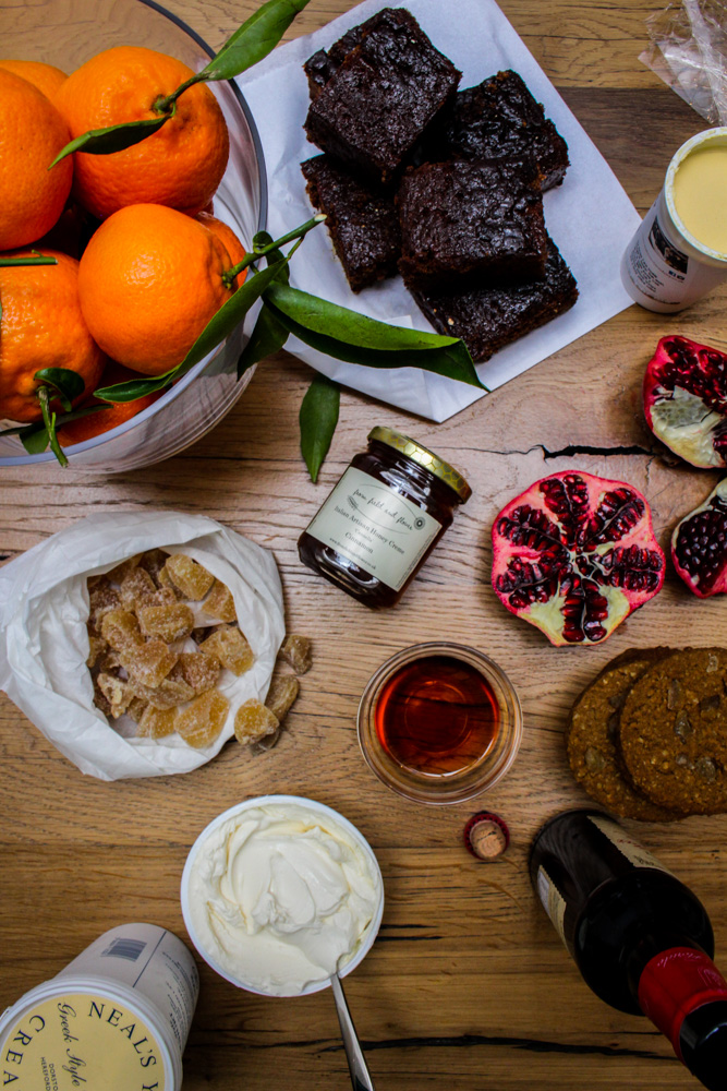 Me, Myself and pie. Clementine and Ginger Cake Trifle